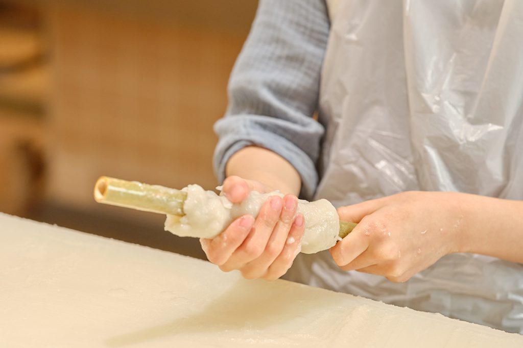 かまぼこちくわ作り体験