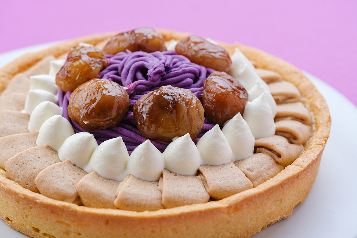 栗と紫いも、秋の味覚で旬を感じて