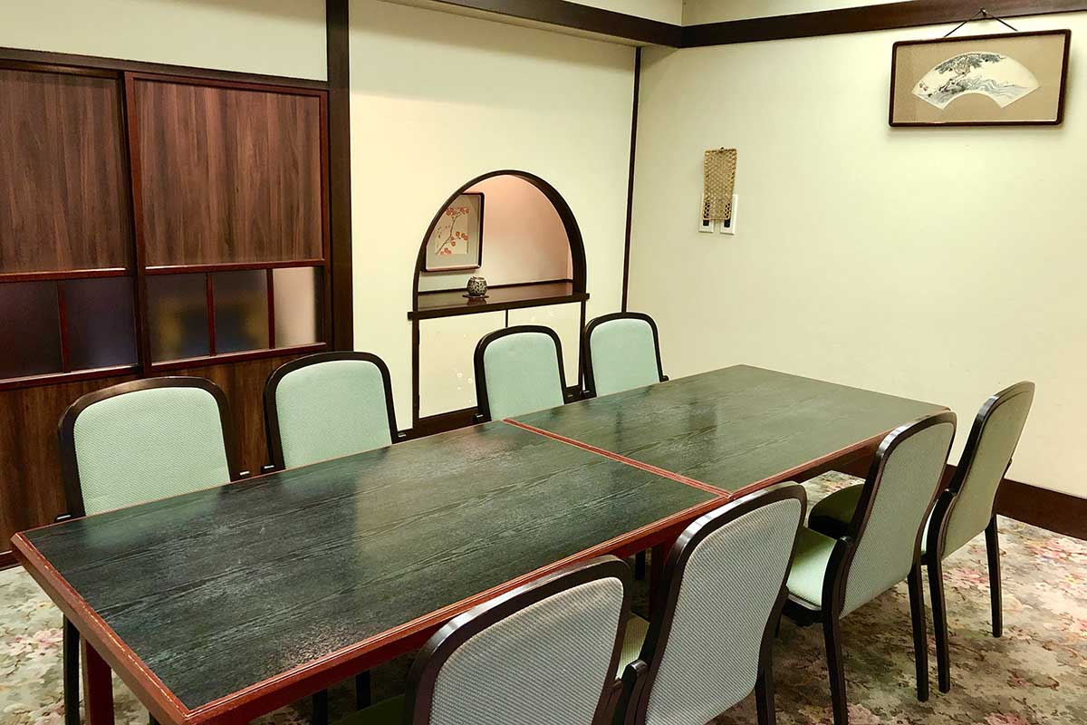 プライベートなお部屋でお食事会を