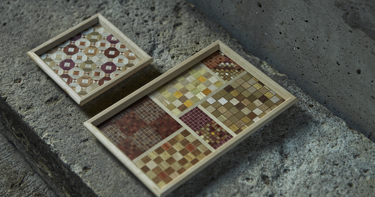 展示販売「木を愛でる」太田木工[OTA MOKKO]の寄木細工作品／ギャラリー＆ショップ千惠　10/18～1/18