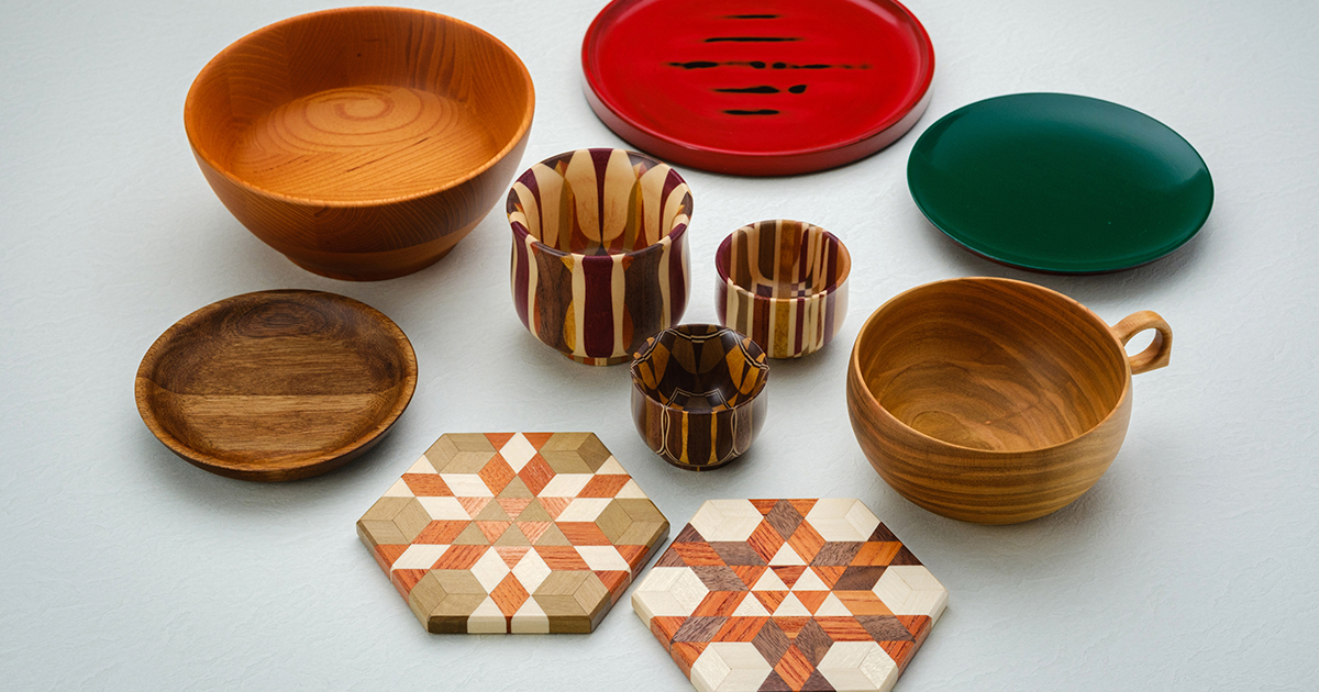 展示販売「木を愛でる」小田原漆器や箱根寄木細工／ギャラリー＆ショップ千惠　9/13～10/13